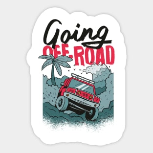 Going Off-road Sticker